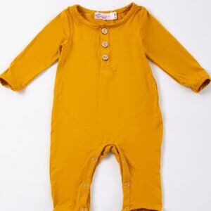 Mustard Bamboo Romper